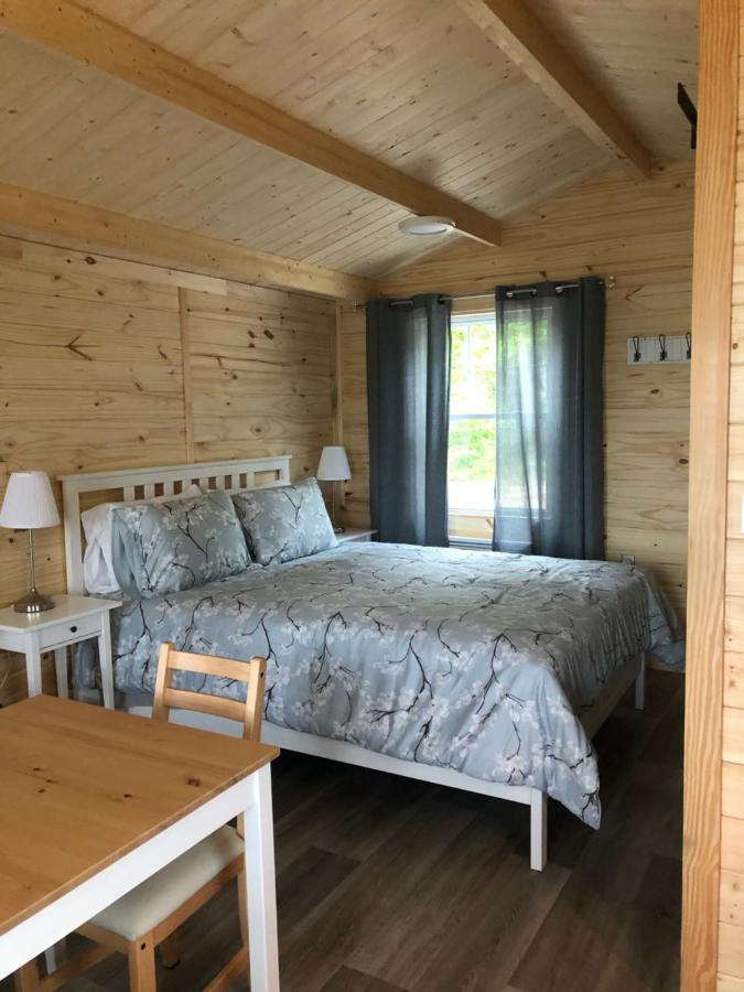 Les Chalets De La Colline Inc Baie-Sainte-Catherine Kültér fotó
