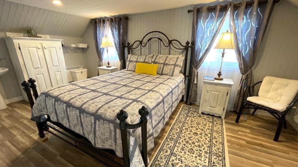 Les Chalets De La Colline Inc Baie-Sainte-Catherine Kültér fotó