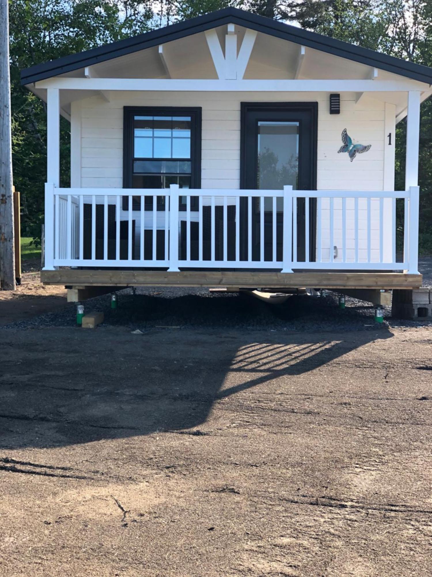 Les Chalets De La Colline Inc Baie-Sainte-Catherine Kültér fotó